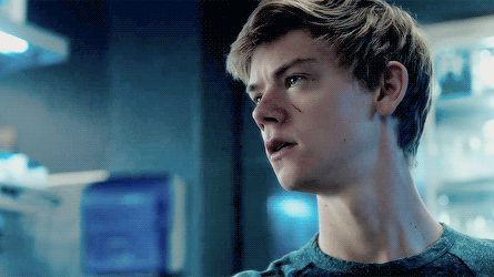 Things get heated between Thomas and Gally [The Maze Runner] 