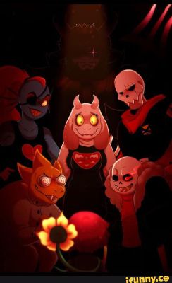 underfell Sans and Frisk Sans - Illustrations ART street