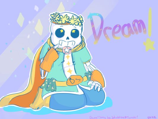 Fanart: Dream sans! (Ispired by one small dream fanfic)