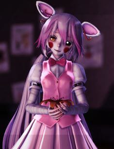 Anime human mangle/toy foxy