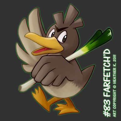 Pokemon 83 • Farfetchd • Pokedex •