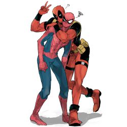 Spider-Man, Deadpool and Konosuba Girls