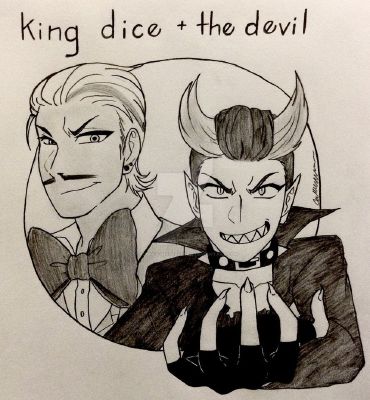 Right Hand Man (King Dice x Devil) - Fan Art / Announcement - Wattpad