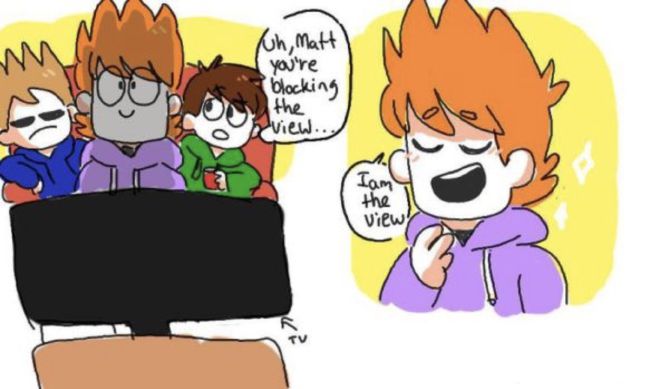 tom × matt  Cartoon styles, Eddsworld comics, Edd