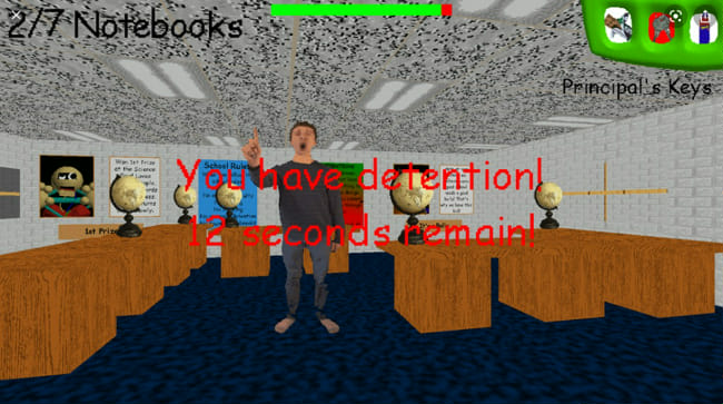 Section Two: Characters, Baldi's Basics in Education and Learning: The  Guide