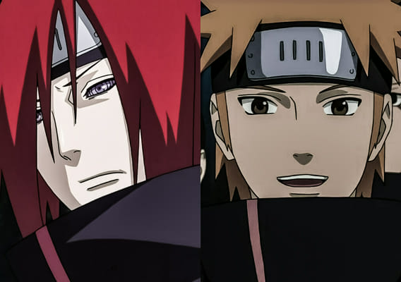 Pain and Konan attack Konoha hoping to destroy it during the