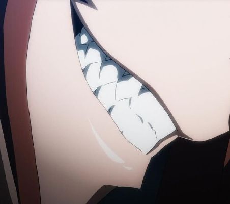 insane anime smile