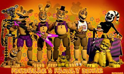 Give you animatronics in fredbear and friends family dinner by