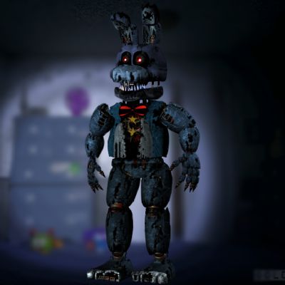 Nightmare Salvaged Springtrap  My own Custom Animatronic and inky