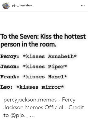 Leo has a big ego | Percy Jackson Memes | Quotev