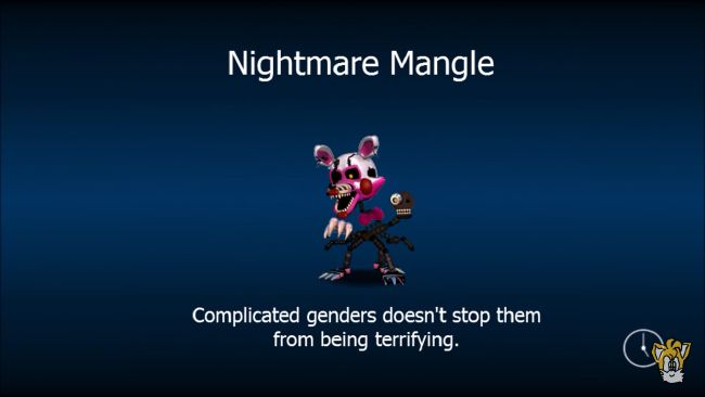 Unwithered adventure Nightmare Fnaf world