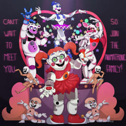 Every FNaF Sister Location Animatronic in a Nutshell 