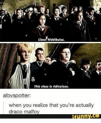 20 Harry Potter & Draco Malfoy Funny Memes