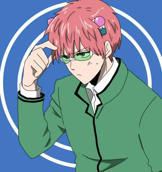 I drew SAIki on Paint Tool SAI ✌️🥵 ~ #anime #saikikusuo #saiki