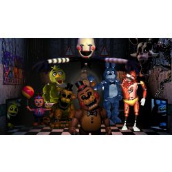 Do you think there should've been (or should be) a FNAF game based on the  original Freddy Fazbear's Pizzeria location? Art credit to  u/RandomPersonlol1011 : r/fivenightsatfreddys