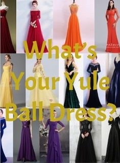 What Is Your Yule Ball Dress Quiz Quotev