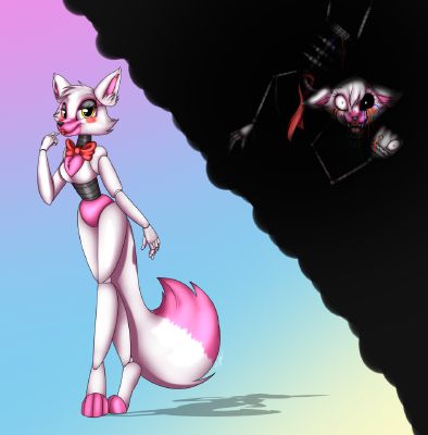 Mangle [FNAF]  100% Various Females x Reader (Requests Closed