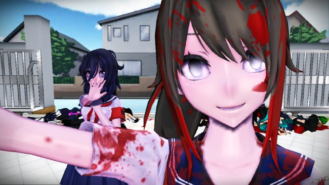 There is a Osana Najimi Yandere Character in SAKURA SCHOOL SIMULATOR New  Update 