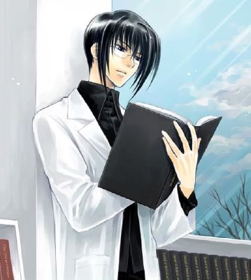 anime scientist male