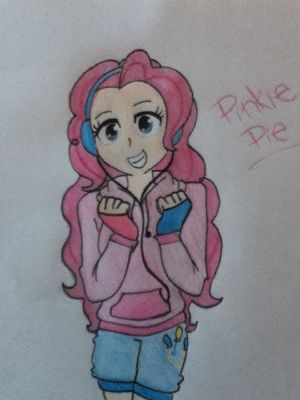 pinkie pie human anime