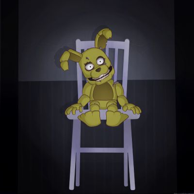 When you catch Plushtrap on the X, Five Nights at Freddy's