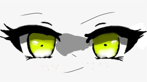 I Ve Been Doing Edits Of Eyes Faces Here S One That I Did Today Gacha Life Art Closed - errr roblox face