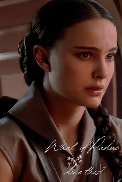 Dik bilan yalangoch Padme Amidala