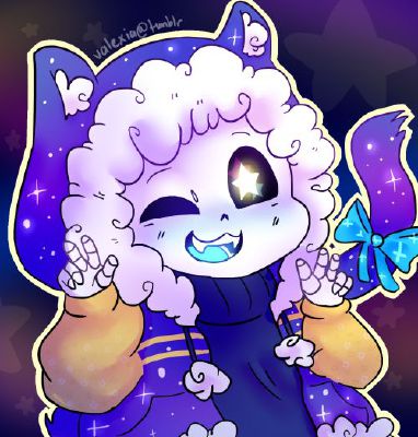 Outertale Sans] Glittering Stars by Neko-Priestess327.deviantart