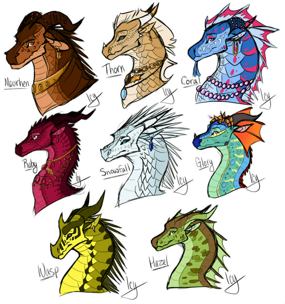 Which Wings of Fire Queen Are You Most Like? - Quiz | Quotev