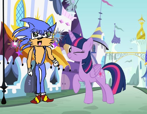 Sonic And Twilight Sparkle Deviantart