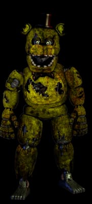 Fixed N.Fredbear, My own Custom animatronic and inky designs 2.0