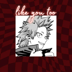 I just got result 'Eijiro kirishima' on quiz 'Which My Hero Academia  character are you?'. What will you get?