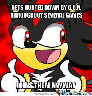 Shadow hamburger meme, FIGHT!