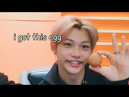 the story behind Felix's friend giving him the egg