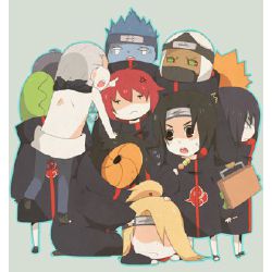 Insanity while babysitting the Akatsuki