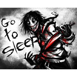 Go To Sleep (a Jeff the killer creepypasta poem)