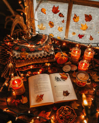Pick some seasonal aesthetics, and get a BTS member, and a dessert ( ᴗ ...