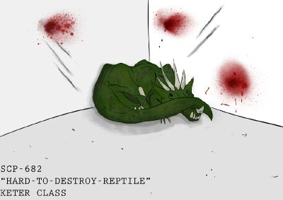 SCP-682,The Hard Kill Reptile