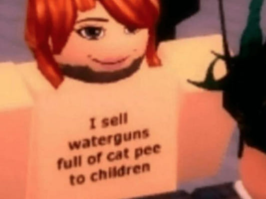 I wanna see y'all collection of cursed roblox memes, let us your