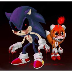 Sonic EXE fem  Anime girl, Kawaii anime girl, Tails doll