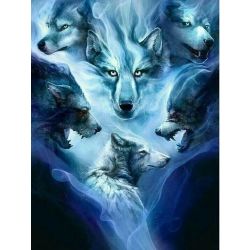 Spirit Wolf wallpaper by Yomi_Kiyomi - Download on ZEDGE™ | bc97
