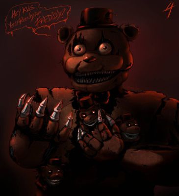 Fixed nightmare chica and cupcake / nightmare Carl