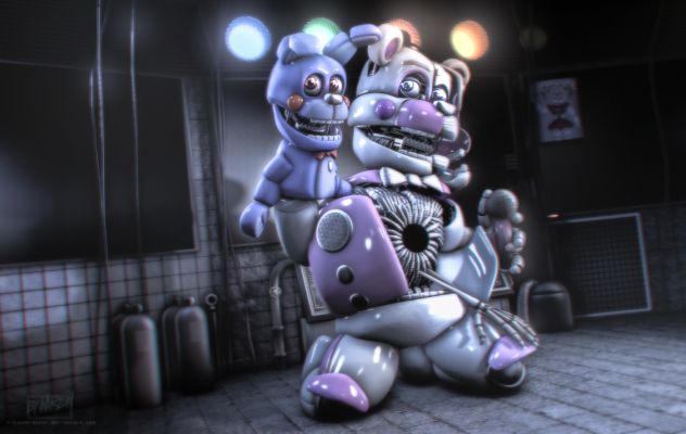 fnaf 3 stuck in hell - online puzzle