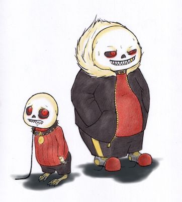 Reaper Sans, A Really Crappy Field Guide to Various AU Sans