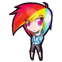 A Better Life (Human!Rainbow Dash x Fem!Reader)