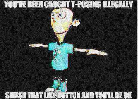 The T-pose MEME : r/LittleNightmares