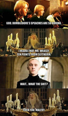 10 Humorous Harry Potter And Draco Malfoy Memes