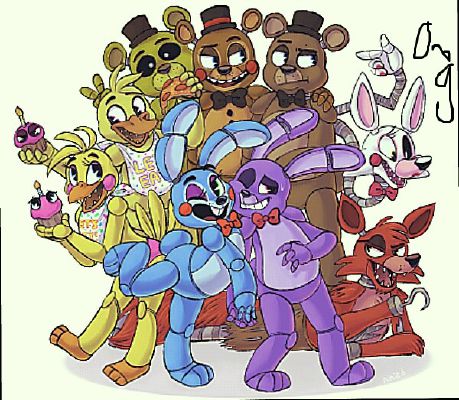 Kid befriends animatronic is the best trope within any FNAF