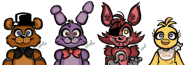 Five Nights At Freddy's Animatronics Quiz - By JSavickas