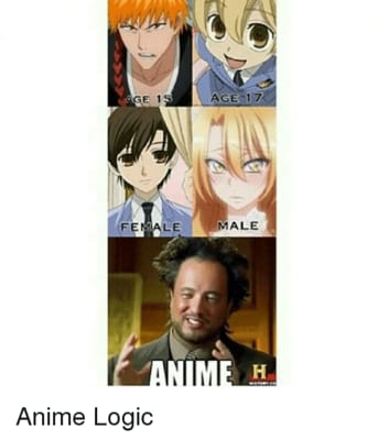Anime age logic  Anime  Manga  Know Your Meme